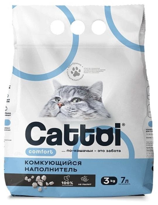 НАПОЛНИТЕЛЬ МИНЕРАЛЬНЫЙ КОМКУЮЩИЙСЯ CATTOI COMFORT 3КГ — 1 759 〒 НАПОЛНИТЕЛЬ МИНЕРАЛЬНЫЙ КОМКУЮЩИЙСЯ CATTOI COMFORT 3КГ — 1 759 〒 | Купить с доставкой