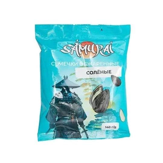 SAMURAI СЕМЕЧКИ ОБЖАРЕННЫЕ СОЛЕНЫЕ 140 Г/20 — 675 〒 SAMURAI СЕМЕЧКИ ОБЖАРЕННЫЕ СОЛЕНЫЕ 140 Г/20 — 675 〒 | Купить с доставкой