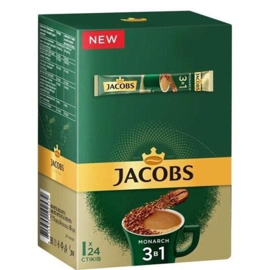 Кофейный напиток JACOBS MONARCH FD ORIGINAL 3в1 15гр (блок) — 124 〒 Кофейный напиток JACOBS MONARCH FD ORIGINAL 3в1 15гр (блок) — 124 〒 | Купить с доставкой