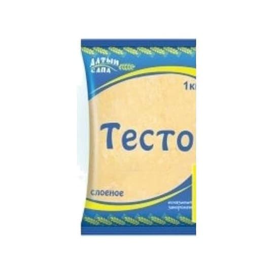 Тесто слоеное Алтын Сапа, 1 кг. — 970 〒 Тесто слоеное Алтын Сапа, 1 кг. — 970 〒 | Купить с доставкой