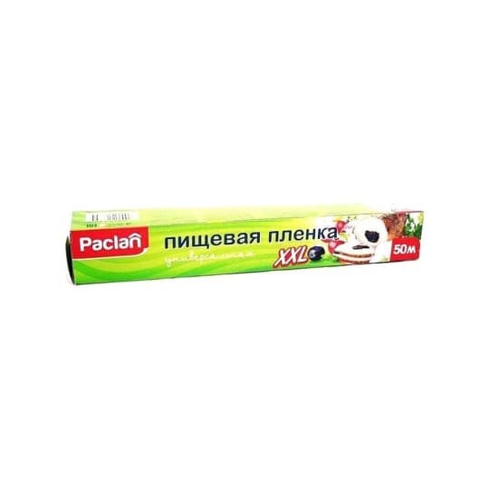 Пленка пищевая Paclan XXL Универсальная, 50 м х 29 см — 2 380 〒 Пленка пищевая Paclan XXL Универсальная, 50 м х 29 см — 2 380 〒 | Купить с доставкой