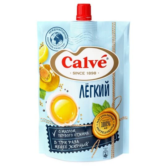 Соус Calve майонезный легкий, 400г — 620 〒 Соус Calve майонезный легкий, 400г — 620 〒 | Купить с доставкой