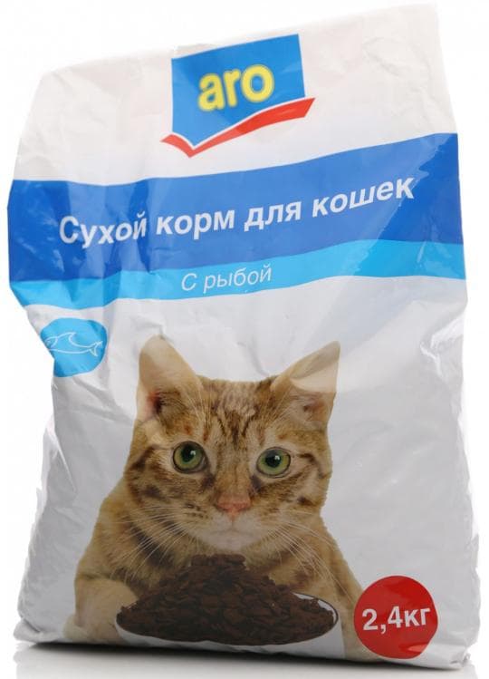 Корм для кошек сухой Aro с рыбой 2,4 кг — 2 379 〒 Корм для кошек сухой Aro с рыбой 2,4 кг — 2 379 〒 | Купить с доставкой