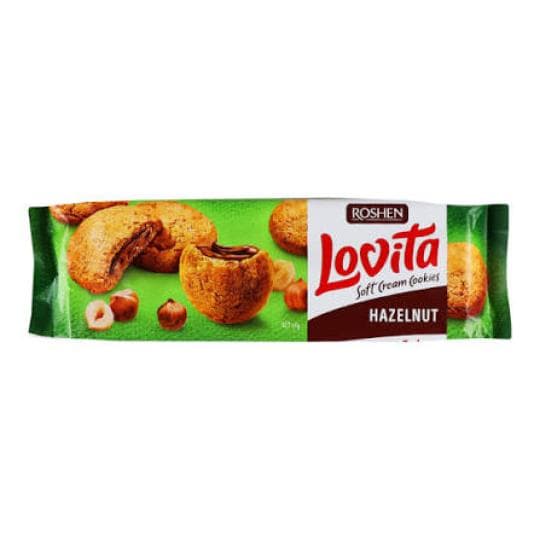 ПЕЧЕНЬЕ СДОБНОЕ ROSHEN LOVITA SOFT CREAM COOKIES HAZELNUT 127Г — 599 〒 ПЕЧЕНЬЕ СДОБНОЕ ROSHEN LOVITA SOFT CREAM COOKIES HAZELNUT 127Г — 599 〒 | Купить с доставкой