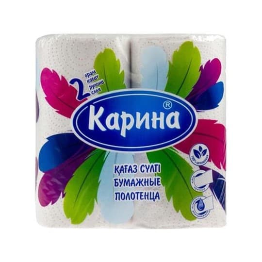 Карина-Перья бумажные полотенца 22 см — 855 〒 Карина-Перья бумажные полотенца 22 см — 855 〒 | Купить с доставкой