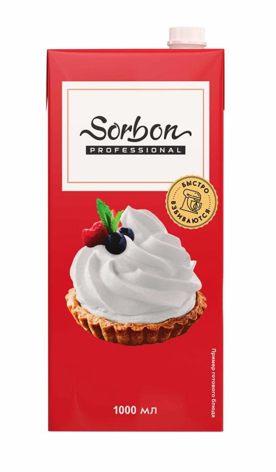КРЕМ SORBON КОНДИТЕРСКИЙ ДЛЯ ВЗБИВАНИЯ ВАНИЛЬНЫЙ 1Л — 2 059 〒 КРЕМ SORBON КОНДИТЕРСКИЙ ДЛЯ ВЗБИВАНИЯ ВАНИЛЬНЫЙ 1Л — 2 059 〒 | Купить с доставкой