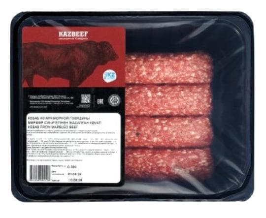 330Г ОХЛ КЕБАБ KAZBEEF ГОВЯЖИЙ — 2 299 〒 330Г ОХЛ КЕБАБ KAZBEEF ГОВЯЖИЙ — 2 299 〒 | Купить с доставкой