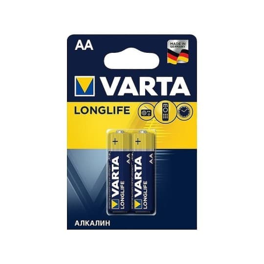 Батарейки Varta longlife алкалин АА 2 шт — 1 345 〒 Батарейки Varta longlife алкалин АА 2 шт — 1 345 〒 | Купить с доставкой