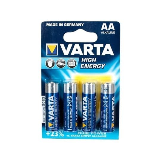 Батарейка VARTA HIGH ENERGY AA, 4 штуки — 3 579 〒 Батарейка VARTA HIGH ENERGY AA, 4 штуки — 3 579 〒 | Купить с доставкой