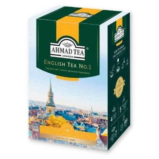 Чай черный English Tea No.1 Ahmad Tea 200 гр — 2 505 〒 Чай черный English Tea No.1 Ahmad Tea 200 гр — 2 505 〒 | Купить с доставкой