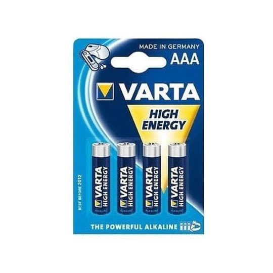 Батарейка VARTA HIGH ENERGY AAA, 4 штуки — 3 579 〒 Батарейка VARTA HIGH ENERGY AAA, 4 штуки — 3 579 〒 | Купить с доставкой
