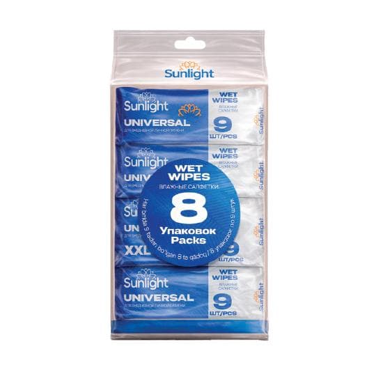 САЛФЕТКИ ВЛАЖНЫЕ СУПЕР МИНИ SUNLIGHT XXL UNIVERSAL 9*8ШТ — 599 〒 САЛФЕТКИ ВЛАЖНЫЕ СУПЕР МИНИ SUNLIGHT XXL UNIVERSAL 9*8ШТ — 599 〒 | Купить с доставкой