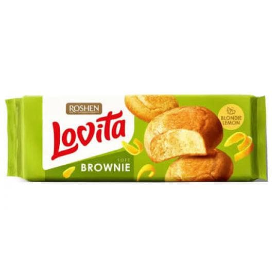 ПЕЧЕНЬЕ LOVITA BLONDIE BROWNIE С ЛИМОНОМ 152ГР — 599 〒 ПЕЧЕНЬЕ LOVITA BLONDIE BROWNIE С ЛИМОНОМ 152ГР — 599 〒 | Купить с доставкой