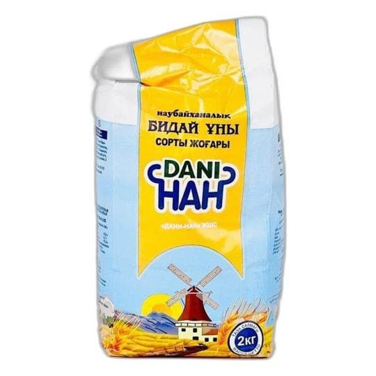 Мука пшеничная хлебопекарная, высший сорт, DANI HAH, 2кг — 1 499 〒 Мука пшеничная хлебопекарная, высший сорт, DANI HAH, 2кг — 1 499 〒 | Купить с доставкой
