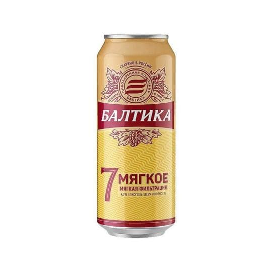 0,45Л ПИВО БАЛТИКА №7 МЯГКОЕ — 505 〒 0,45Л ПИВО БАЛТИКА №7 МЯГКОЕ — 505 〒 | Купить с доставкой