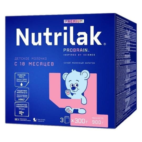 СМЕСЬ NUTRILAK PREMIUM 4 ДЕТСКОЕ МОЛОЧКО 900ГР — 7 865 〒 СМЕСЬ NUTRILAK PREMIUM 4 ДЕТСКОЕ МОЛОЧКО 900ГР — 7 865 〒 | Купить с доставкой