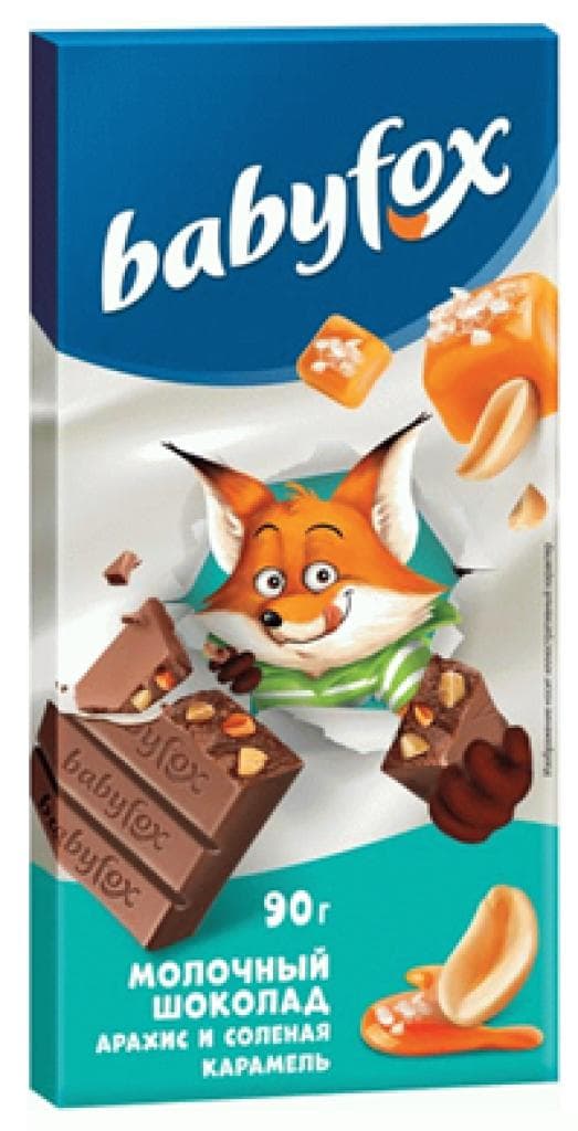 ШОКОЛАД BABYFOX ПЛИТКА АРАХИС И КАРАМЕЛЬ 90ГР — 929 〒 ШОКОЛАД BABYFOX ПЛИТКА АРАХИС И КАРАМЕЛЬ 90ГР — 929 〒 | Купить с доставкой