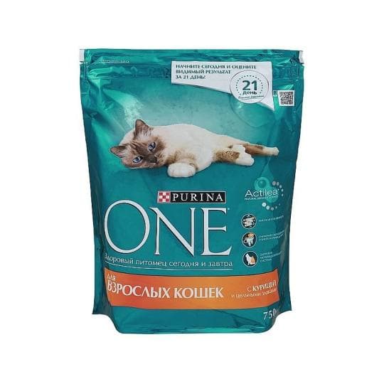 Корм Purina one для взрослых кошек с курицей и цельными злаками 750 г — 2 159 〒 Корм Purina one для взрослых кошек с курицей и цельными злаками 750 г — 2 159 〒 | Купить с доставкой