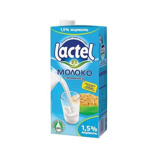 Молоко LACTEL 1,5% 1л — 699 〒 Молоко LACTEL 1,5% 1л — 699 〒 | Купить с доставкой