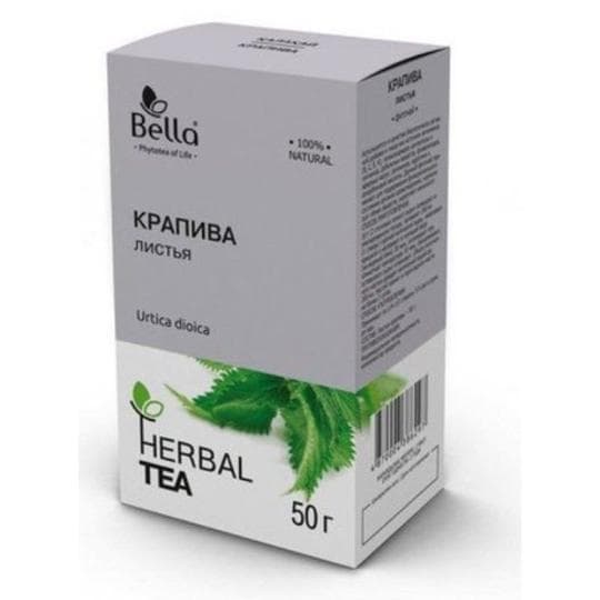 ФИТОЧАЙ КРАПИВА BELLA 50ГР — 390 〒 ФИТОЧАЙ КРАПИВА BELLA 50ГР — 390 〒 | Купить с доставкой