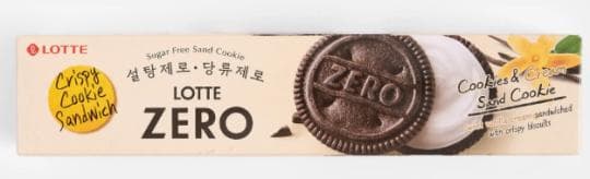 ПЕЧЕНЬЕ БЕЗ САХАРА ZERO COOKIES&CREAM SAND COOKIES ЛОТТЕ ЮКОРЕЯ 96ГР — 759 〒 ПЕЧЕНЬЕ БЕЗ САХАРА ZERO COOKIES&CREAM SAND COOKIES ЛОТТЕ ЮКОРЕЯ 96ГР — 759 〒 | Купить с доставкой