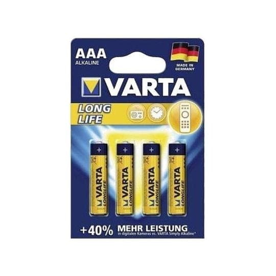 Батарейка VARTA LONGLIFE AAA, 4 штуки — 3 645 〒 Батарейка VARTA LONGLIFE AAA, 4 штуки — 3 645 〒 | Купить с доставкой