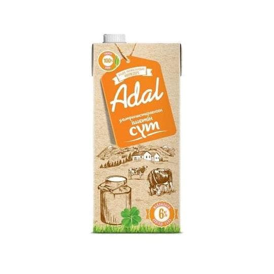 Молоко Adal 6% 925 мл — 1 009 〒 Молоко Adal 6% 925 мл — 1 009 〒 | Купить с доставкой