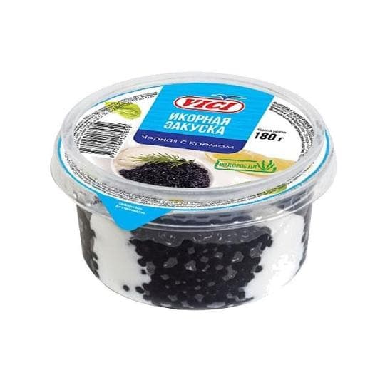 VICI|Икра с кремом черная альгиновая «Икорная закуска» 180г — 1 110 〒 VICI|Икра с кремом черная альгиновая «Икорная закуска» 180г — 1 110 〒 | Купить с доставкой
