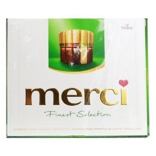 Шоколадные Конфеты MERCI с миндалем 250гр — 3 709 〒 Шоколадные Конфеты MERCI с миндалем 250гр — 3 709 〒 | Купить с доставкой