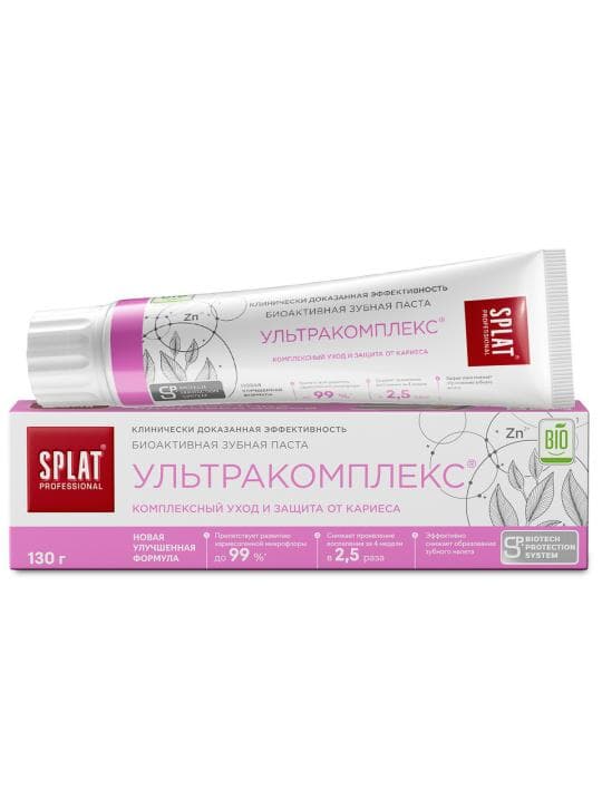 ЗУБНАЯ ПАСТА SPLAT УЛЬТРАКОМПЛЕКС 130ГР — 1 989 〒 ЗУБНАЯ ПАСТА SPLAT УЛЬТРАКОМПЛЕКС 130ГР — 1 989 〒 | Купить с доставкой