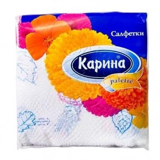 Бумажные салфетки цветные "Карина" 100шт — 365 〒 Бумажные салфетки цветные "Карина" 100шт — 365 〒 | Купить с доставкой