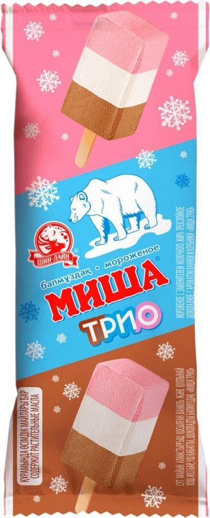 80ГР МИША ТРИО ПЛОМБИР КЛУБНИКА — 540 〒 80ГР МИША ТРИО ПЛОМБИР КЛУБНИКА — 540 〒 | Купить с доставкой
