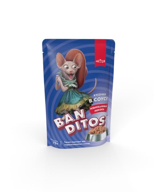 75Г КОРМ Д/К ЛОСОСЬ BANDITOS — 369 〒 75Г КОРМ Д/К ЛОСОСЬ BANDITOS — 369 〒 | Купить с доставкой
