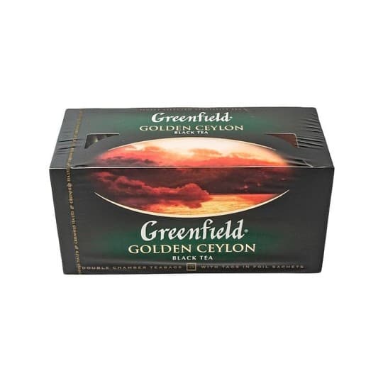 GREENFIELD|чай пакетированный "GOLDEN CEYLON" 25 пакетиков — 1 130 〒 GREENFIELD|чай пакетированный "GOLDEN CEYLON" 25 пакетиков — 1 130 〒 | Купить с доставкой
