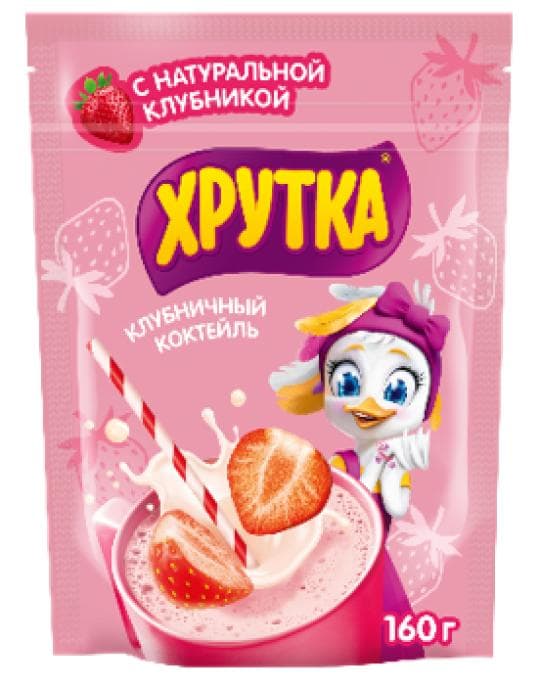 КАКАО НАПИТОК ХРУТКА КЛУБНИЧНЫЙ КОКТЕЙЛЬ 160ГР Д/П — 799 〒 КАКАО НАПИТОК ХРУТКА КЛУБНИЧНЫЙ КОКТЕЙЛЬ 160ГР Д/П — 799 〒 | Купить с доставкой