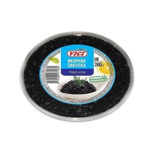 VICI|Икра черная альгиновая «Икорная закуска» 200г — 875 〒 VICI|Икра черная альгиновая «Икорная закуска» 200г — 875 〒 | Купить с доставкой