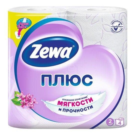 Бумага туалетная ароматизированная Zewa с ароматом сирени 4 рулона — 1 689 〒 Бумага туалетная ароматизированная Zewa с ароматом сирени 4 рулона — 1 689 〒 | Купить с доставкой