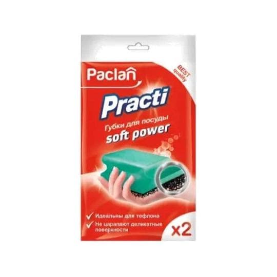 2ШТ ГУБКА Д/ПОСУДЫ PRACTI — 729 〒 2ШТ ГУБКА Д/ПОСУДЫ PRACTI — 729 〒 | Купить с доставкой