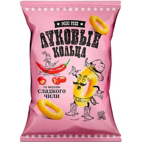 ЛУКОВЫЕ КОЛЬЦА СО ВКУСОМ СЛАДКОГО ЧИЛИ 200ГР — 999 〒 ЛУКОВЫЕ КОЛЬЦА СО ВКУСОМ СЛАДКОГО ЧИЛИ 200ГР — 999 〒 | Купить с доставкой