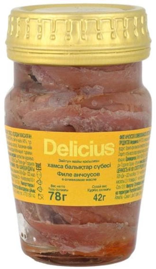 78Г ФИЛЕ АНЧОУСА DELICIUS — 3 699 〒 78Г ФИЛЕ АНЧОУСА DELICIUS — 3 699 〒 | Купить с доставкой