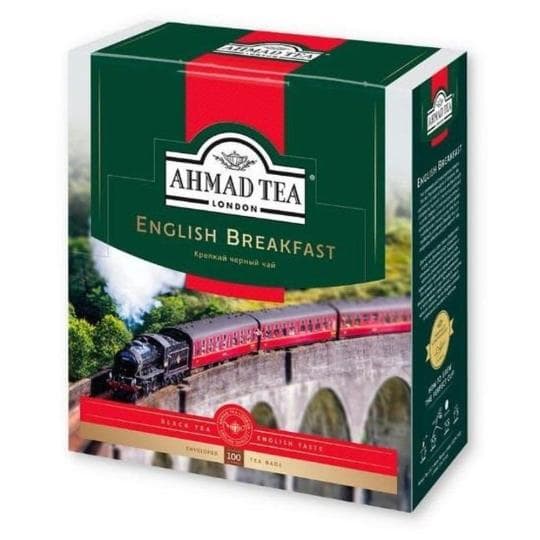 AHMAD TEA| чай черный "ENGLISH BREAKFAST" 100 пакетиков — 3 959 〒 AHMAD TEA| чай черный "ENGLISH BREAKFAST" 100 пакетиков — 3 959 〒 | Купить с доставкой