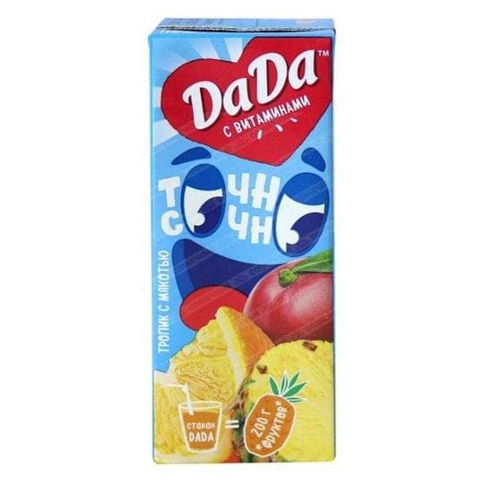 DaDa|Нектар точно-сочно тропик 0,2 л — 319 〒 DaDa|Нектар точно-сочно тропик 0,2 л — 319 〒 | Купить с доставкой