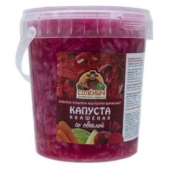 356 КАПУСТА СОЛЁНЫЧ КВАШЕННАЯ СО СВЕКЛОЙ 850Г/12 — 1 010 〒 356 КАПУСТА СОЛЁНЫЧ КВАШЕННАЯ СО СВЕКЛОЙ 850Г/12 — 1 010 〒 | Купить с доставкой