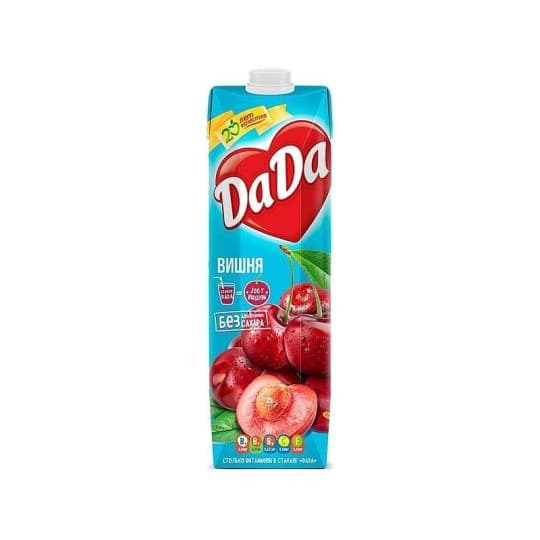DaDa| сок Вишня 1л — 910 〒 DaDa| сок Вишня 1л — 910 〒 | Купить с доставкой