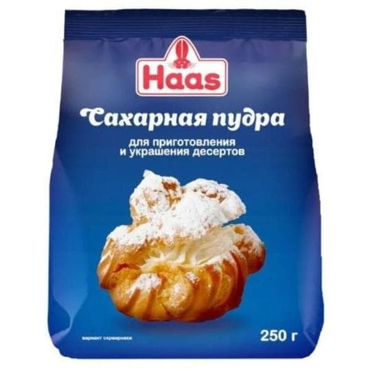 649 САХАРНАЯ ПУДРА HAAS 250 Г ПАК./18 — 1 049 〒 649 САХАРНАЯ ПУДРА HAAS 250 Г ПАК./18 — 1 049 〒 | Купить с доставкой