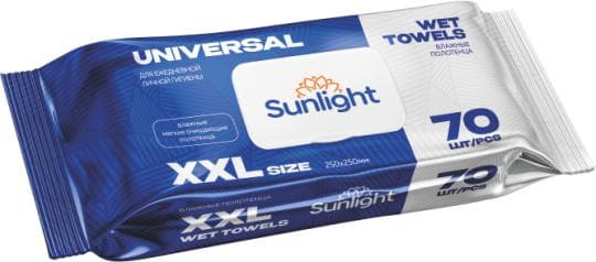 САЛФЕТКИ ЧИСТЯЩИЕ SUNLIGHT UNIVERSAL XXL 25Х25СМ 70 ШТ — 1 029 〒 САЛФЕТКИ ЧИСТЯЩИЕ SUNLIGHT UNIVERSAL XXL 25Х25СМ 70 ШТ — 1 029 〒 | Купить с доставкой