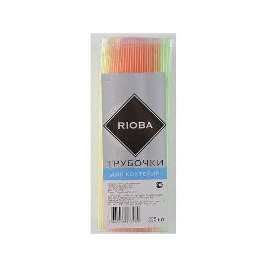 Трубочки коктейльные RIOBA 225шт — 2 135 〒 Трубочки коктейльные RIOBA 225шт — 2 135 〒 | Купить с доставкой