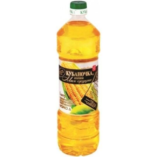 Масло кукурузное КУБАНОЧКА 1 л — 1 799 〒 Масло кукурузное КУБАНОЧКА 1 л — 1 799 〒 | Купить с доставкой