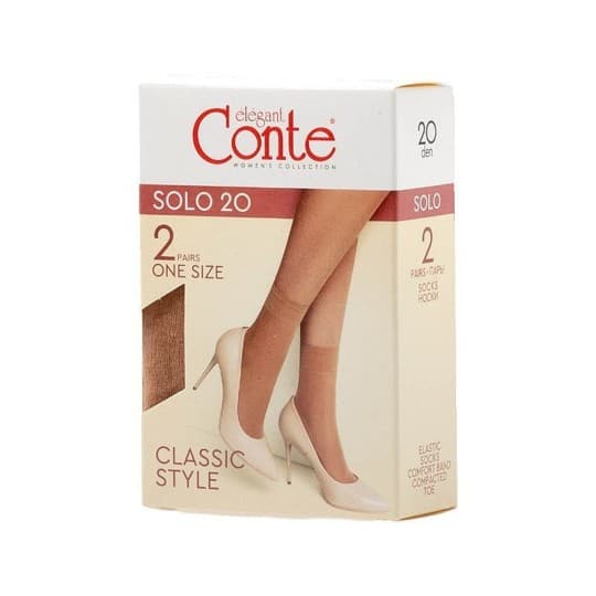 НОСКИ ЖЕН CONTE ELEGANT SOLO 20 2П Р23-25 BRONZ — 1 159 〒 НОСКИ ЖЕН CONTE ELEGANT SOLO 20 2П Р23-25 BRONZ — 1 159 〒 | Купить с доставкой