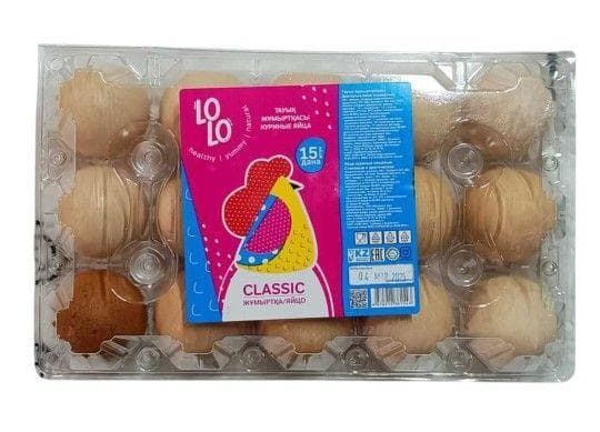 Яйцо классик LOLO 15 шт — 1 065 〒 Яйцо классик LOLO 15 шт — 1 065 〒 | Купить с доставкой